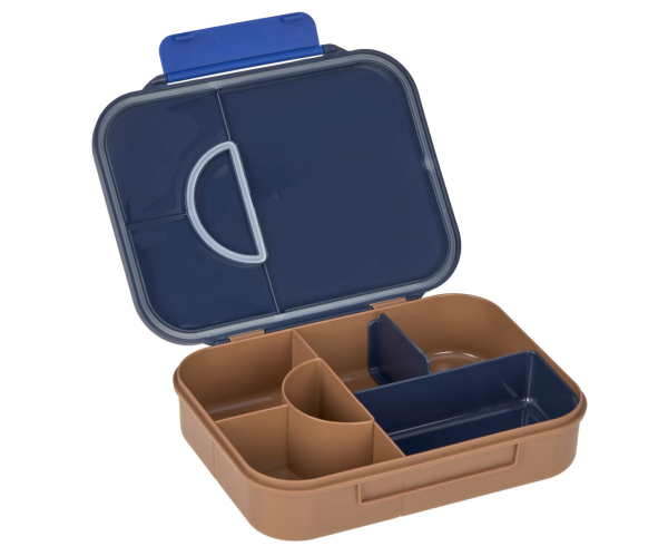 Lässig - Brotdose Bento Lunchbox - Little Gang Smile Blau
